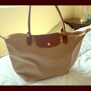 Longchamp large tote handbag